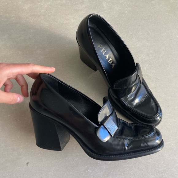 PRADA vintage loafer heels - Picture 8 of 10